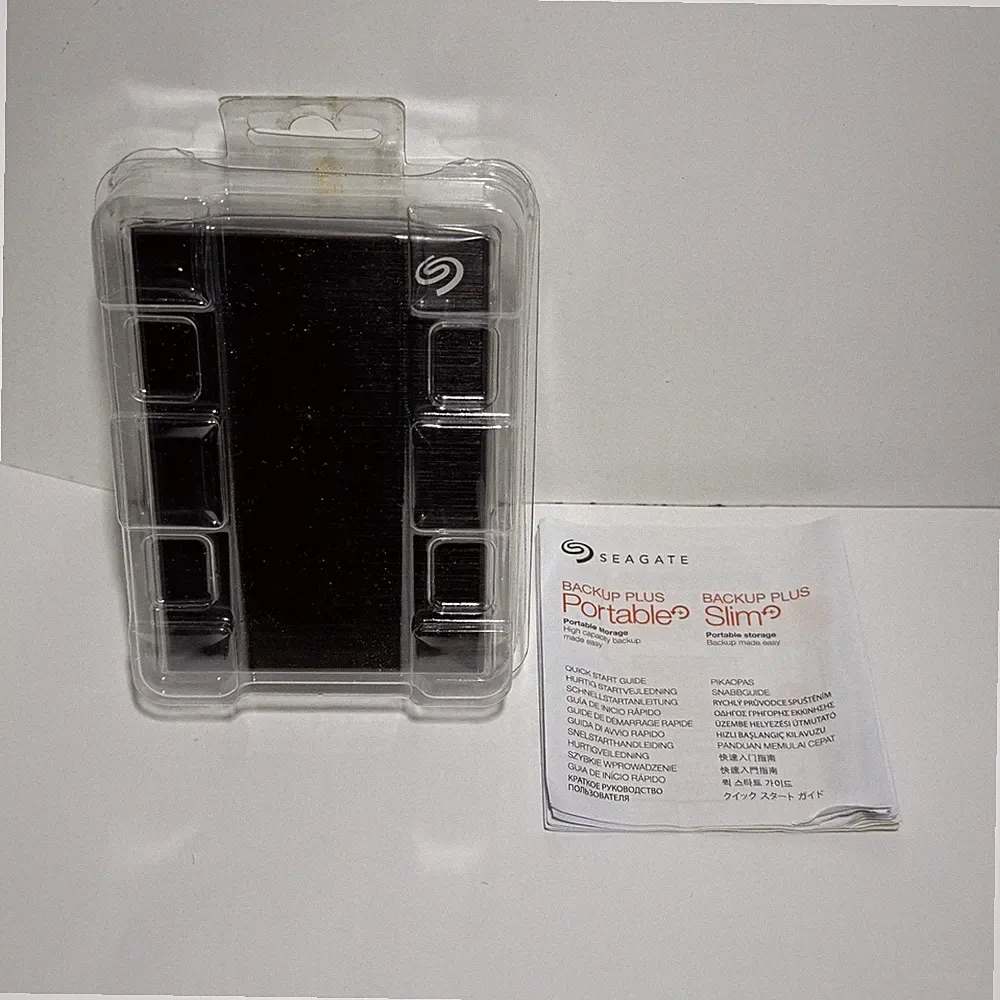 5TB Seagate Backup Plus External Hard Drive Portable HDD Black STHP5000400