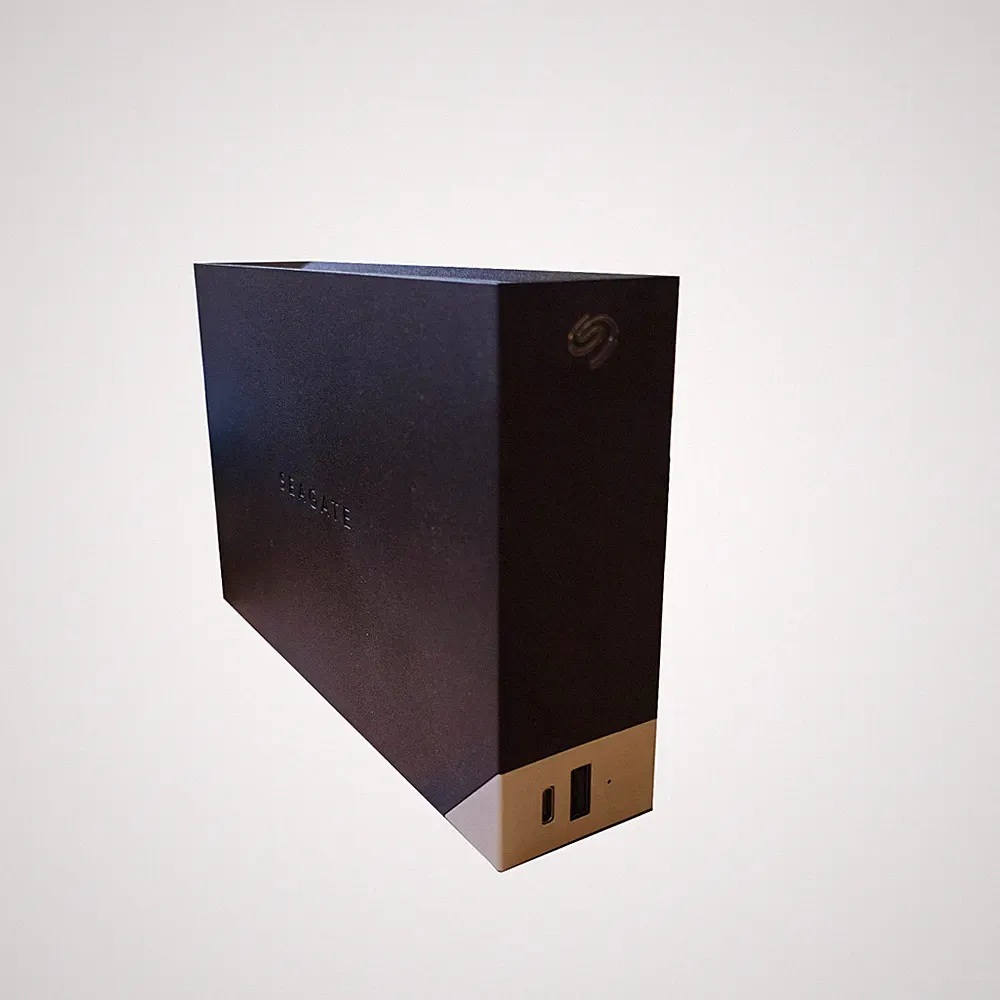 Seagate One Touch 8 TB Hub Desktop External Hard Drive HD USB-C USB 3.0 Ports